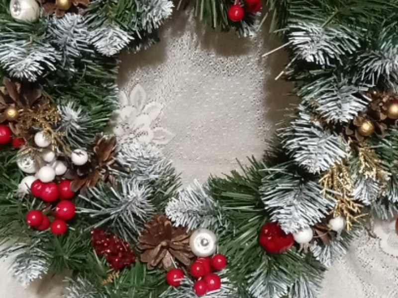 РОЖДЕСТВЕНСКИЕ  НОВОГОДНИЕ  ВЕНКИ
