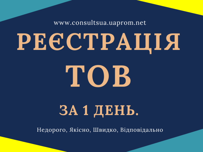 Реєстрація ТОВ з ПДВ, єдиним податком